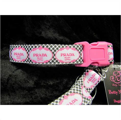 prada dog leash and collar|most expensive dog accessories.